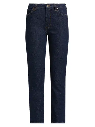 Frame Women's Borrowed Slim Mid-Rise Jeans - Taboo - Size 28 | Thumbnail 1 Frame Women's Borrowed Slim Mid-Rise Jeans - Taboo - Size 28 | Thumbnail 1