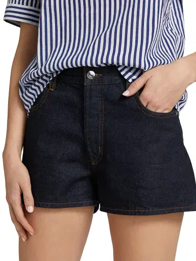 Frame Women's Hang Denim Shorts - Rinse - Size 30 | Thumbnail 6 Frame Women's Hang Denim Shorts - Rinse - Size 30 | Thumbnail 6