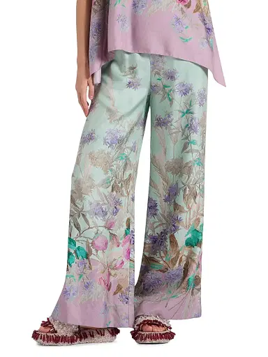 La DoubleJ Women's Palazzo Pants - Heath Menta | Thumbnail 3 La DoubleJ Women's Palazzo Pants - Heath Menta | Thumbnail 3