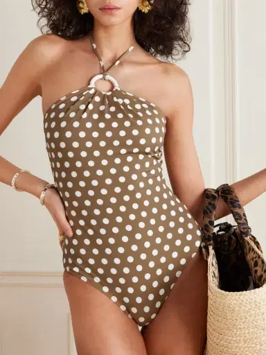 Marysia Avalon Polka-dot Halterneck Swimsuit | Thumbnail 2 Marysia Avalon Polka-dot Halterneck Swimsuit | Thumbnail 2