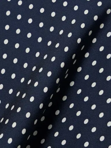DÔEN Tahlia Belted Polka-dot Silk-blend Twill Midi Dress | Thumbnail 4 DÔEN Tahlia Belted Polka-dot Silk-blend Twill Midi Dress | Thumbnail 4