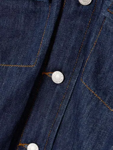 Dries Van Noten Gathered Denim Jacket | Thumbnail 4 Dries Van Noten Gathered Denim Jacket | Thumbnail 4