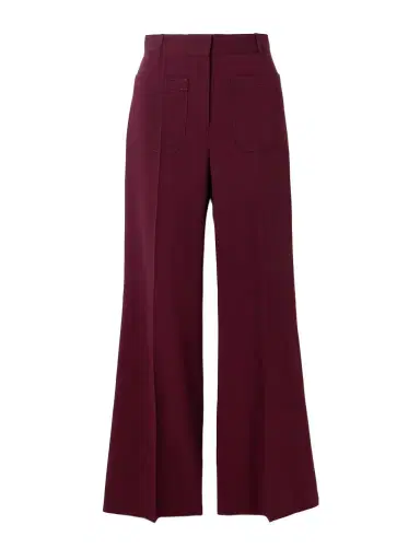 Victoria Beckham Alina Woven Wide-leg Pants | Thumbnail 1 Victoria Beckham Alina Woven Wide-leg Pants | Thumbnail 1