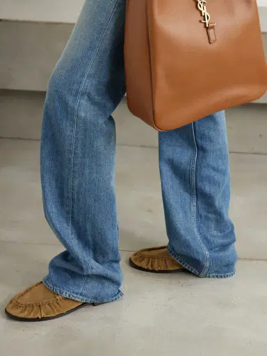 Saint Laurent Le Loafer Suede Loafers | Thumbnail 2 Saint Laurent Le Loafer Suede Loafers | Thumbnail 2