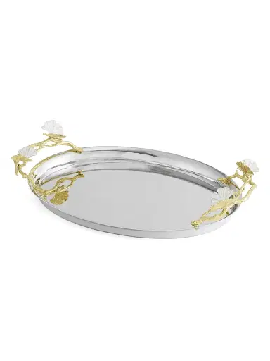 Michael Aram Butterfly Ginkgo Gold Medium Tray - Gold | Thumbnail 3 Michael Aram Butterfly Ginkgo Gold Medium Tray - Gold | Thumbnail 3