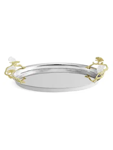 Michael Aram Butterfly Ginkgo Gold Medium Tray - Gold | Thumbnail 1 Michael Aram Butterfly Ginkgo Gold Medium Tray - Gold | Thumbnail 1