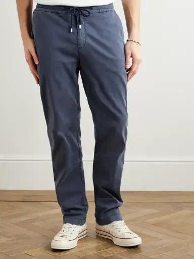 Vilebrequin Clemence Slim-Fit Straight-Leg TENCEL™ Lyocell-Blend Drawstring Trousers - Men | Thumbnail 3 Vilebrequin Clemence Slim-Fit Straight-Leg TENCEL™ Lyocell-Blend Drawstring Trousers - Men | Thumbnail 3