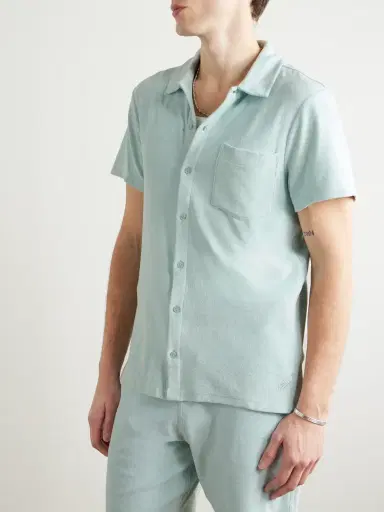 Vilebrequin Charli Organic Cotton-Blend Terry Shirt - Men | Thumbnail 3 Vilebrequin Charli Organic Cotton-Blend Terry Shirt - Men | Thumbnail 3