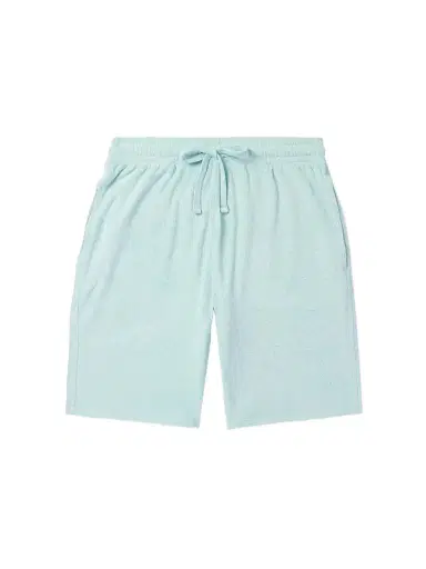 Vilebrequin Bolide Straight-Leg Organic Cotton-Blend Terry Drawstring Shorts - Men | Thumbnail 1 Vilebrequin Bolide Straight-Leg Organic Cotton-Blend Terry Drawstring Shorts - Men | Thumbnail 1