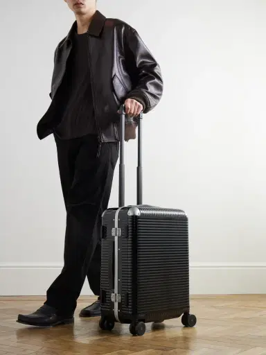 FPM Milano Bank Light 55cm Leather-Trimmed Polycarbonate Spinner Suitcase - Men | Thumbnail 2 FPM Milano Bank Light 55cm Leather-Trimmed Polycarbonate Spinner Suitcase - Men | Thumbnail 2