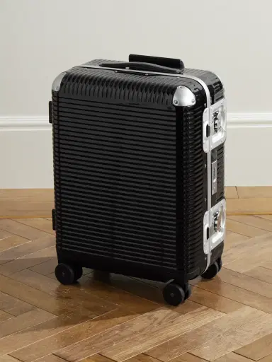 FPM Milano Bank Light 55cm Leather-Trimmed Polycarbonate Spinner Suitcase - Men | Thumbnail 1 FPM Milano Bank Light 55cm Leather-Trimmed Polycarbonate Spinner Suitcase - Men | Thumbnail 1