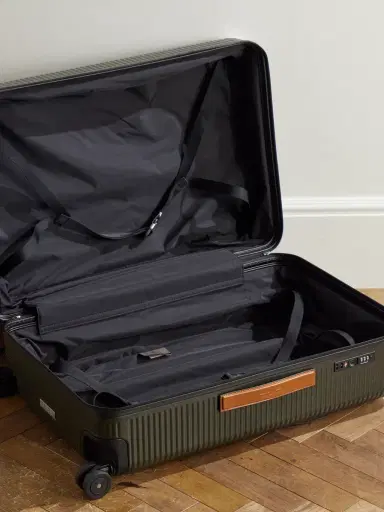 FPM Milano Bank Zip Deluxe 76cm Leather-Trimmed Polycarbonate Spinner Suitcase - Men | Thumbnail 3 FPM Milano Bank Zip Deluxe 76cm Leather-Trimmed Polycarbonate Spinner Suitcase - Men | Thumbnail 3
