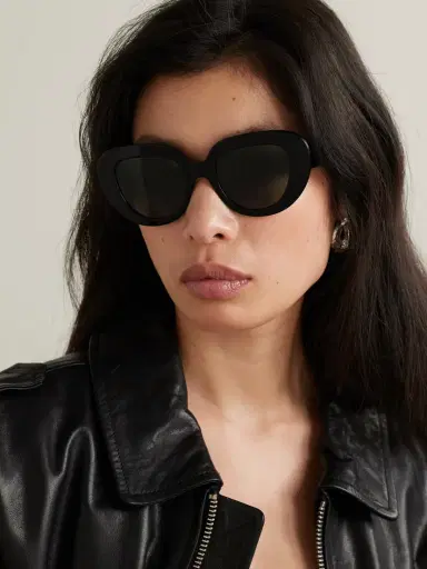CELINE Eyewear Oversized Butterfly-frame Acetate Sunglasses | Thumbnail 2 CELINE Eyewear Oversized Butterfly-frame Acetate Sunglasses | Thumbnail 2