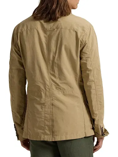 Polo Ralph Lauren Men's The Pearson Twill Jacket - Khaki | Thumbnail 4 Polo Ralph Lauren Men's The Pearson Twill Jacket - Khaki | Thumbnail 4