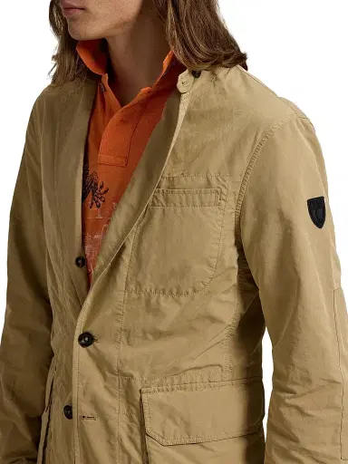 Polo Ralph Lauren Men's The Pearson Twill Jacket - Khaki | Thumbnail 5 Polo Ralph Lauren Men's The Pearson Twill Jacket - Khaki | Thumbnail 5