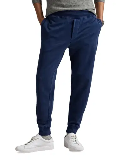 Polo Ralph Lauren Men's French Terry Jogger Pants - Annapolis Blue | Thumbnail 3 Polo Ralph Lauren Men's French Terry Jogger Pants - Annapolis Blue | Thumbnail 3