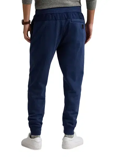Polo Ralph Lauren Men's French Terry Jogger Pants - Annapolis Blue | Thumbnail 4 Polo Ralph Lauren Men's French Terry Jogger Pants - Annapolis Blue | Thumbnail 4