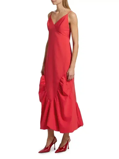 anOnlyChild Women's Just A Pinch Lucia Cotton-Silk Slipdress | Thumbnail 4 anOnlyChild Women's Just A Pinch Lucia Cotton-Silk Slipdress | Thumbnail 4