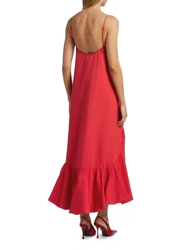 anOnlyChild Women's Just A Pinch Lucia Cotton-Silk Slipdress | Thumbnail 5 anOnlyChild Women's Just A Pinch Lucia Cotton-Silk Slipdress | Thumbnail 5
