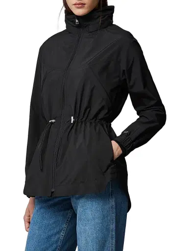 Soia & Kyo Women's Raven Hooded Water-Repellent Jacket - Black - Size XL | Thumbnail 4 Soia & Kyo Women's Raven Hooded Water-Repellent Jacket - Black - Size XL | Thumbnail 4