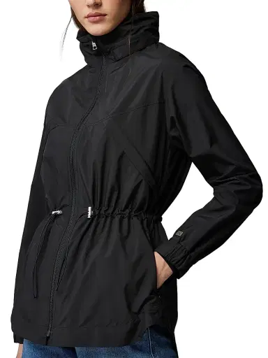 Soia & Kyo Women's Raven Hooded Water-Repellent Jacket - Black - Size XL | Thumbnail 6 Soia & Kyo Women's Raven Hooded Water-Repellent Jacket - Black - Size XL | Thumbnail 6