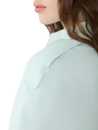 Soia & Kyo Women's Medina Belted Trench Coat - Aquatic Mint - Size XS | Thumbnail 7 Soia & Kyo Women's Medina Belted Trench Coat - Aquatic Mint - Size XS | Thumbnail 7