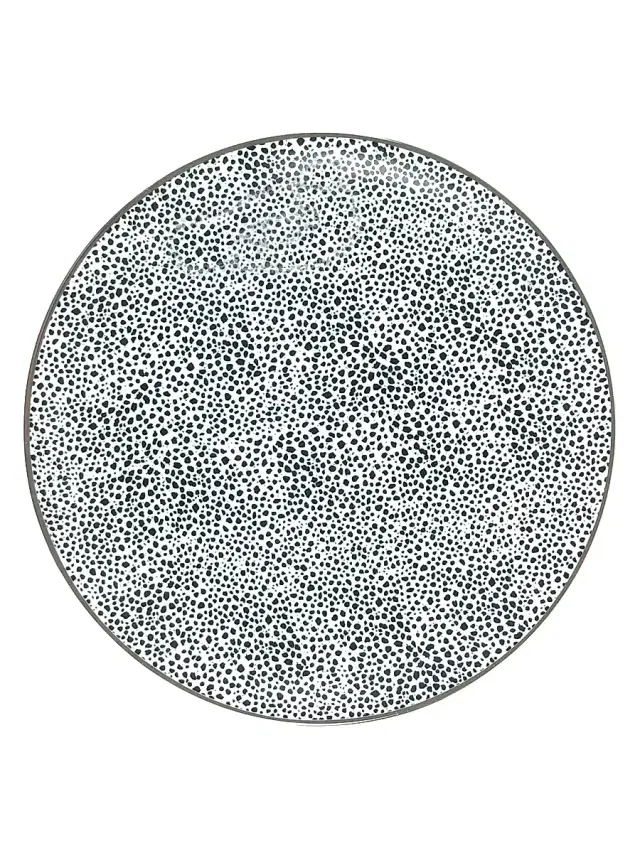 Panthera Platinum 4-Piece Canape Plate Set - Gray Panthera Platinum 4-Piece Canape Plate Set - Gray