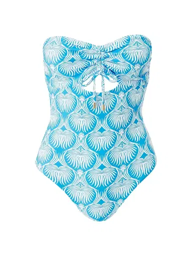 Melissa Odabash Women's Lucca Bandeau One-Piece Swimsuit - Lotus | Thumbnail 1 Melissa Odabash Women's Lucca Bandeau One-Piece Swimsuit - Lotus | Thumbnail 1