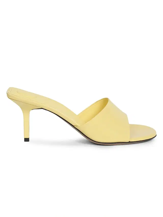 Women's Cubisto 0MM Leather Mules - Light Yellow Women's Cubisto 0MM Leather Mules - Light Yellow