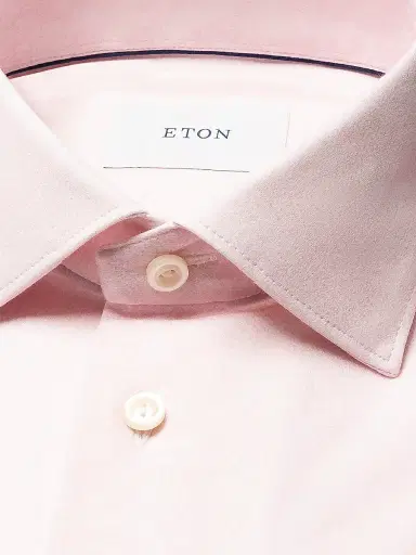 Eton Men's Slim-Fit 4Flex Stretch-Cotton Shirt - Pink | Thumbnail 7 Eton Men's Slim-Fit 4Flex Stretch-Cotton Shirt - Pink | Thumbnail 7