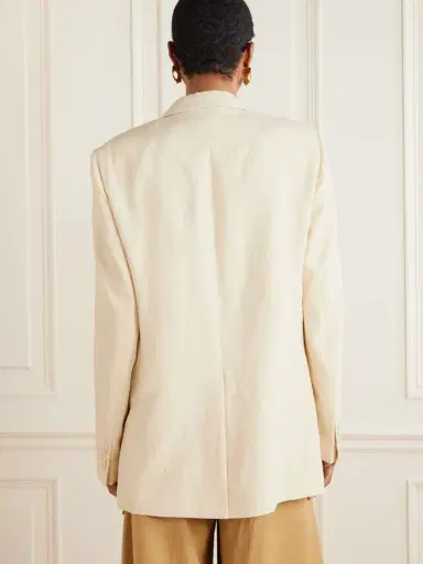 Stella McCartney Oversized Woven Blazer | Thumbnail 4 Stella McCartney Oversized Woven Blazer | Thumbnail 4