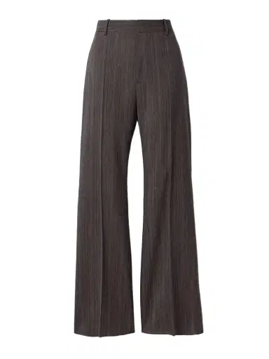 Bottega Veneta Striped Wool-blend Straight-leg Pants | Thumbnail 1 Bottega Veneta Striped Wool-blend Straight-leg Pants | Thumbnail 1
