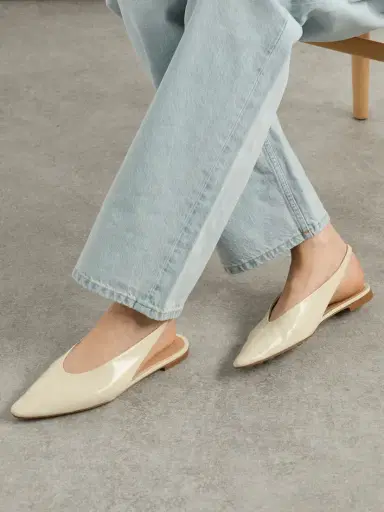 Bottega Veneta Sofia Leather Slingback Point-toe Flats | Thumbnail 2 Bottega Veneta Sofia Leather Slingback Point-toe Flats | Thumbnail 2