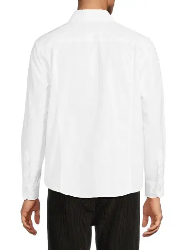 Corridor Men's Resonance Oxford Cotton Button-Front Shirt - White - Size XXL | Thumbnail 5 Corridor Men's Resonance Oxford Cotton Button-Front Shirt - White - Size XXL | Thumbnail 5