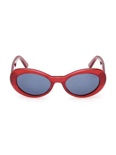 PUCCI Women's 53MM Oval Sunglasses - Red Blue | Thumbnail 2 PUCCI Women's 53MM Oval Sunglasses - Red Blue | Thumbnail 2