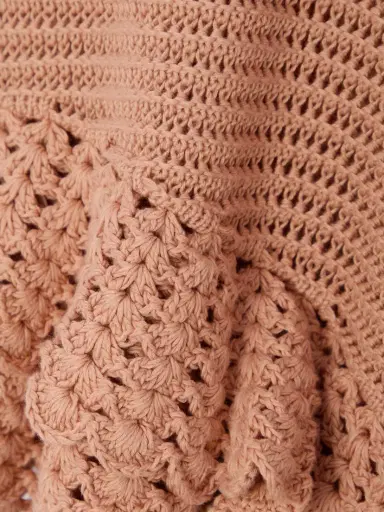 Chloé Ruffled Crocheted Cotton Shorts | Thumbnail 5 Chloé Ruffled Crocheted Cotton Shorts | Thumbnail 5