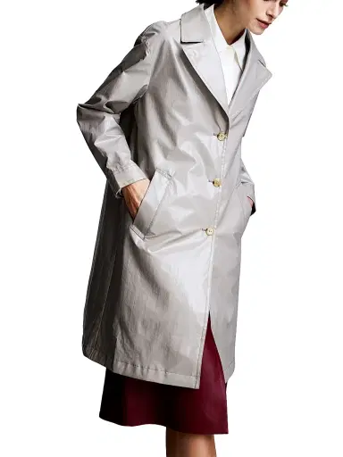 Jane Post Women's Tailored Single-Breasted Trench Coat | Thumbnail 3 Jane Post Women's Tailored Single-Breasted Trench Coat | Thumbnail 3