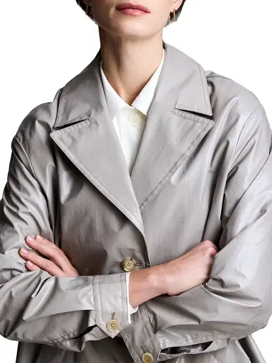 Jane Post Women's Tailored Single-Breasted Trench Coat | Thumbnail 4 Jane Post Women's Tailored Single-Breasted Trench Coat | Thumbnail 4