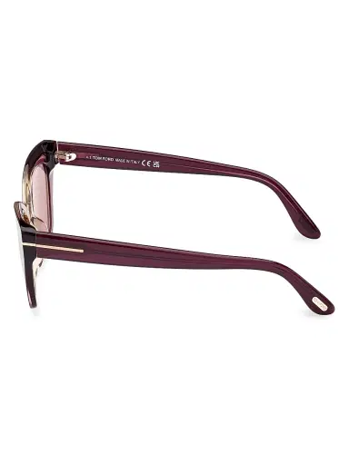 TOM FORD Women's Juliette 52MM Cat-Eye Sunglasses - Violet Violet | Thumbnail 11 TOM FORD Women's Juliette 52MM Cat-Eye Sunglasses - Violet Violet | Thumbnail 11