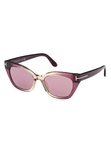 TOM FORD Women's Juliette 52MM Cat-Eye Sunglasses - Violet Violet | Thumbnail 9 TOM FORD Women's Juliette 52MM Cat-Eye Sunglasses - Violet Violet | Thumbnail 9