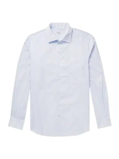 Loro Piana André Striped Cotton-Poplin Shirt - Men | Thumbnail 1 Loro Piana André Striped Cotton-Poplin Shirt - Men | Thumbnail 1