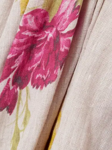 Erdem Floral-print Linen Midi Dress | Thumbnail 5 Erdem Floral-print Linen Midi Dress | Thumbnail 5