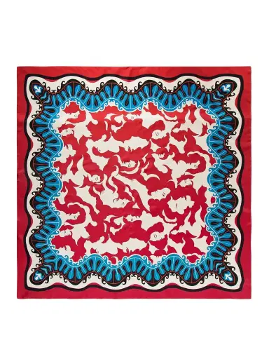 La DoubleJ + Mother Printed Silk-twill Scarf | Thumbnail 1 La DoubleJ + Mother Printed Silk-twill Scarf | Thumbnail 1
