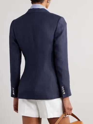 Ralph Lauren Collection Linen Blazer | Thumbnail 3 Ralph Lauren Collection Linen Blazer | Thumbnail 3