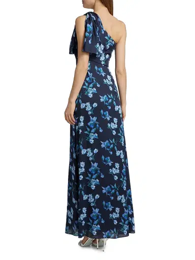 SACHIN & BABI Women's Chelsea Floral One-Shoulder Gown | Thumbnail 5 SACHIN & BABI Women's Chelsea Floral One-Shoulder Gown | Thumbnail 5
