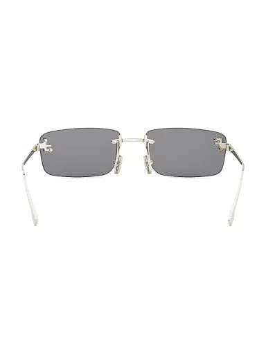 Fendi Women's First Crystal 54MM Metal Rectangular Sunglasses - Gold And Brown | Thumbnail 13 Fendi Women's First Crystal 54MM Metal Rectangular Sunglasses - Gold And Brown | Thumbnail 13