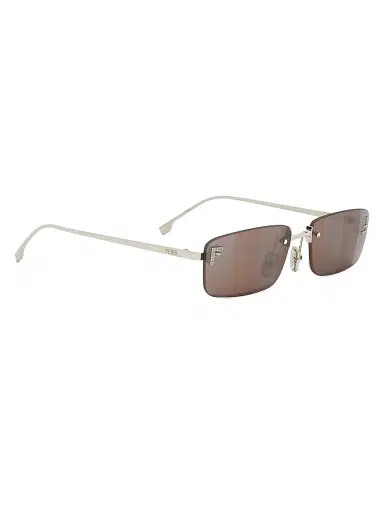 Fendi Women's First Crystal 54MM Metal Rectangular Sunglasses - Gold And Brown | Thumbnail 24 Fendi Women's First Crystal 54MM Metal Rectangular Sunglasses - Gold And Brown | Thumbnail 24