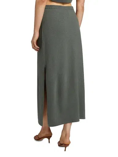 Cami NYC Women's Jovina Wool Knit Midi Skirt - Bayou | Thumbnail 5 Cami NYC Women's Jovina Wool Knit Midi Skirt - Bayou | Thumbnail 5