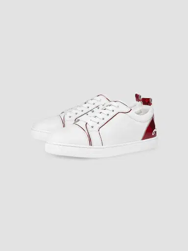 Christian Louboutin Women's Fun Louise Junior Sneakers - White | Thumbnail 2 Christian Louboutin Women's Fun Louise Junior Sneakers - White | Thumbnail 2