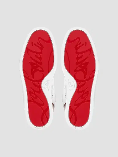 Christian Louboutin Women's Fun Louise Junior Sneakers - White | Thumbnail 5 Christian Louboutin Women's Fun Louise Junior Sneakers - White | Thumbnail 5